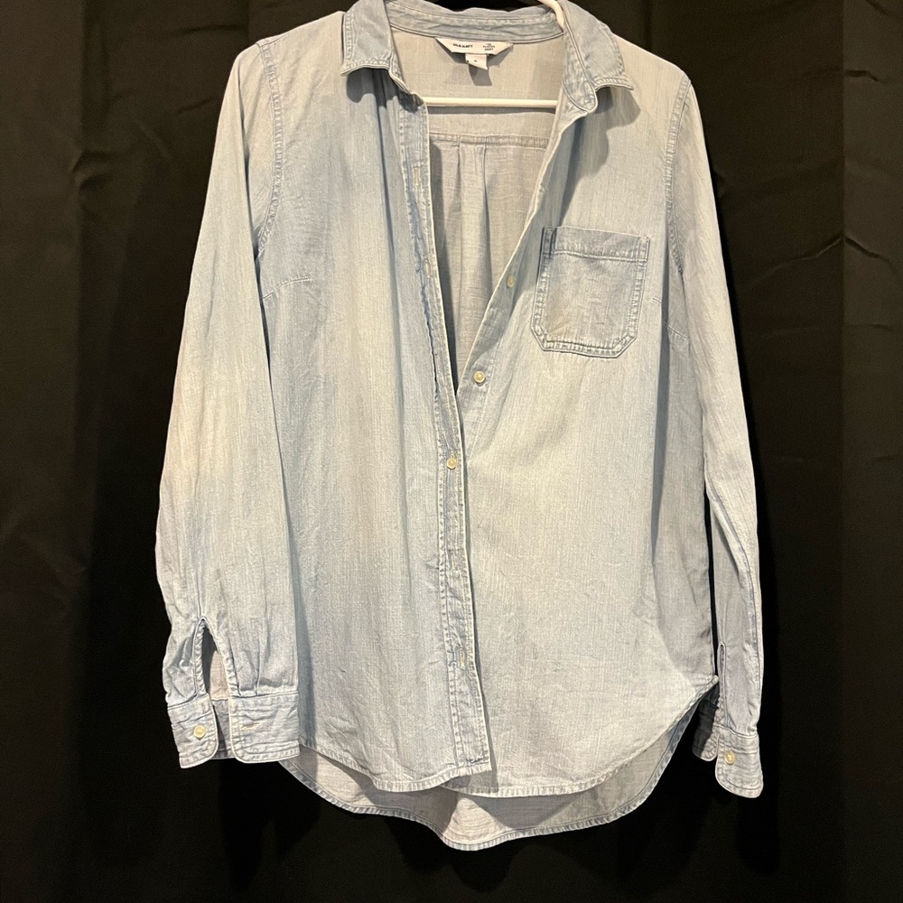 Light Blue Women’s Denim Shirt